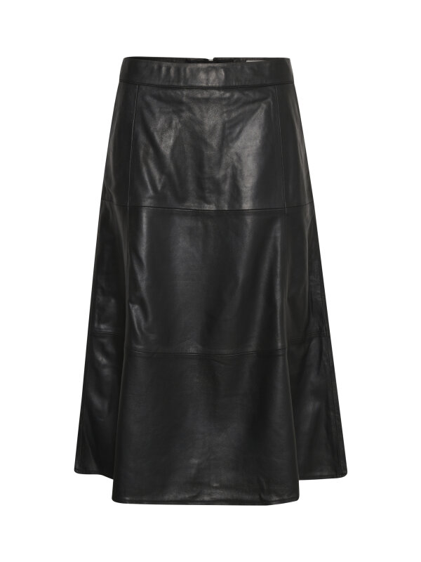 My Essential Wardrobe - KarenMW Leather Skirt