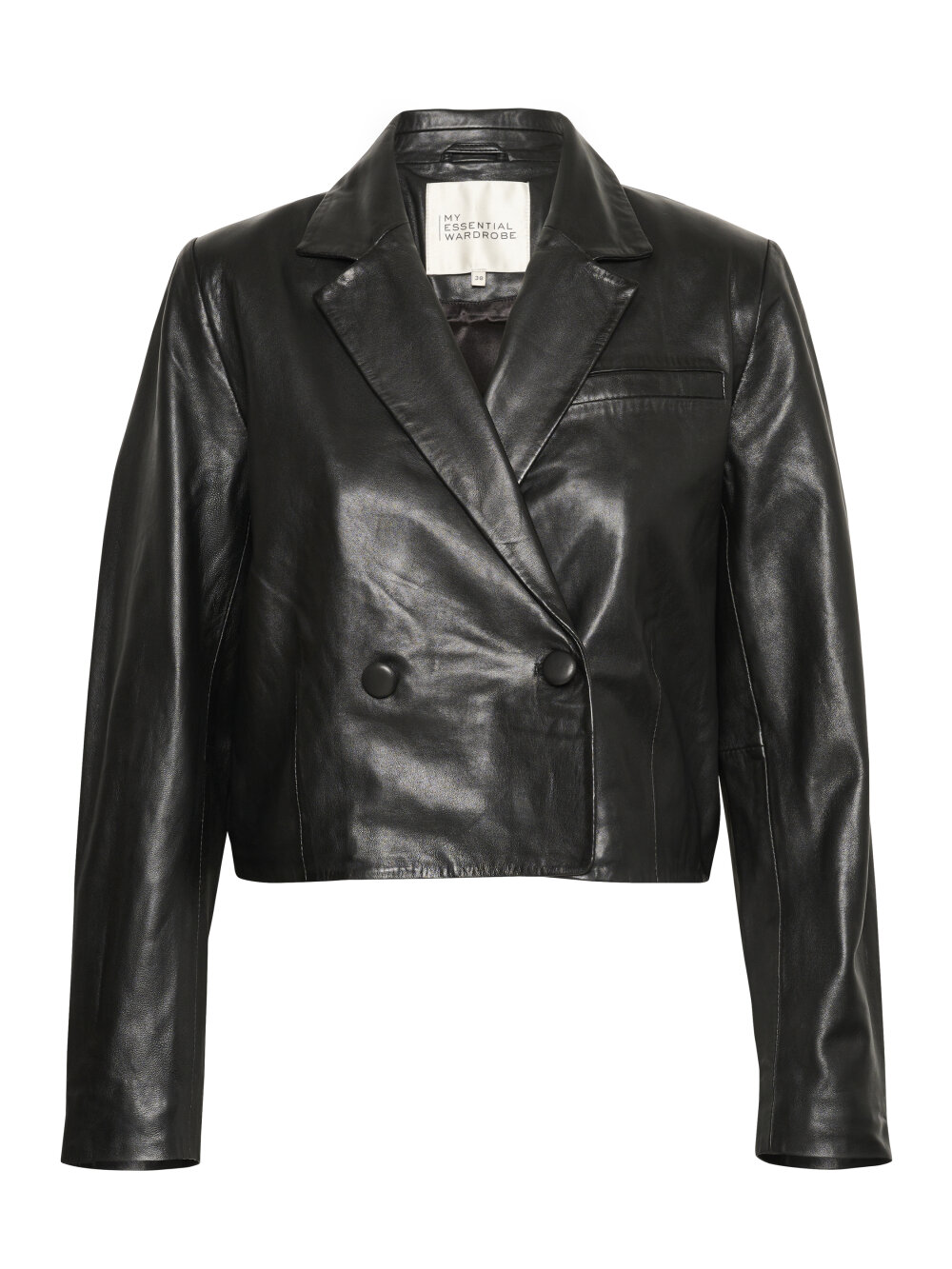 My Essential Wardrobe - AkelaMW Leather Short Blazer