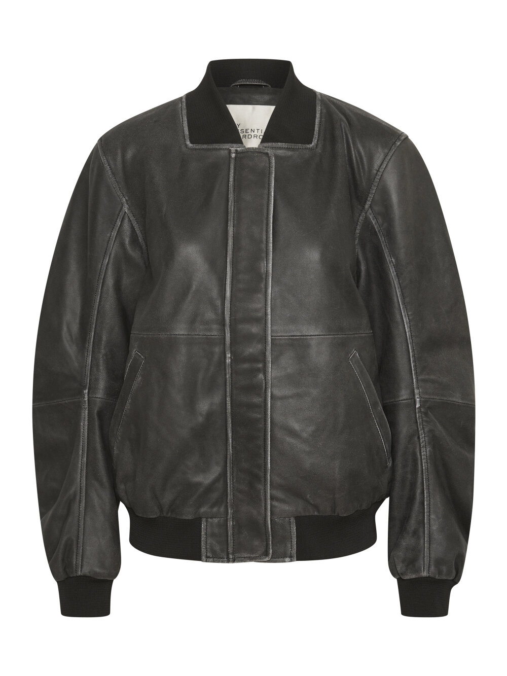 My Essential Wardrobe - GiloMW Leather Bomber Jacket