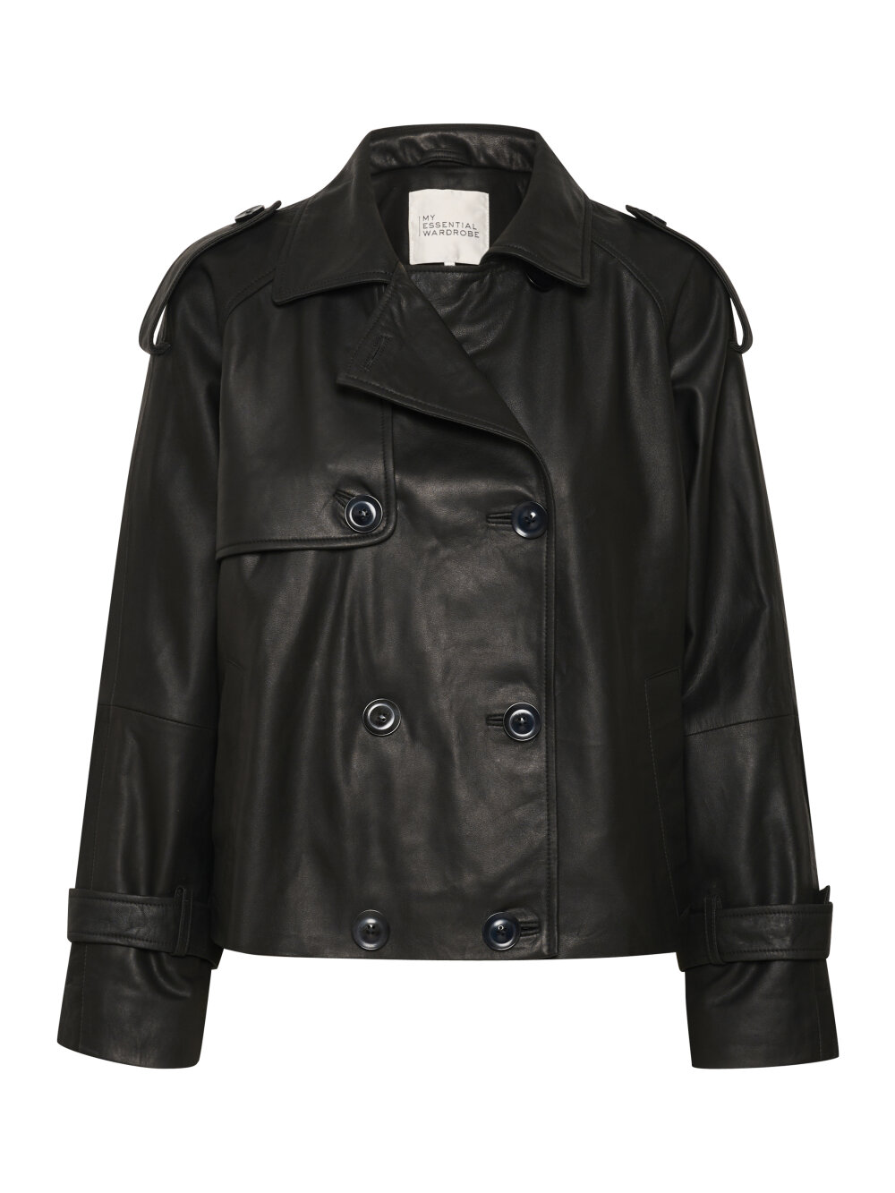 My Essential Wardrobe - GittaMW Leather Trenchcoat