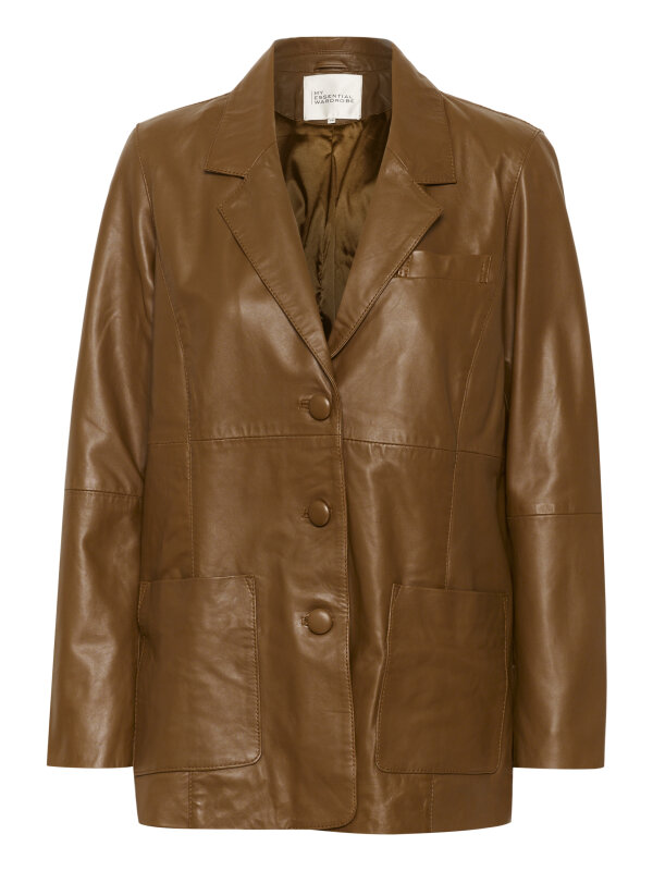 My Essential Wardrobe - AkelaMW Leather Blazer