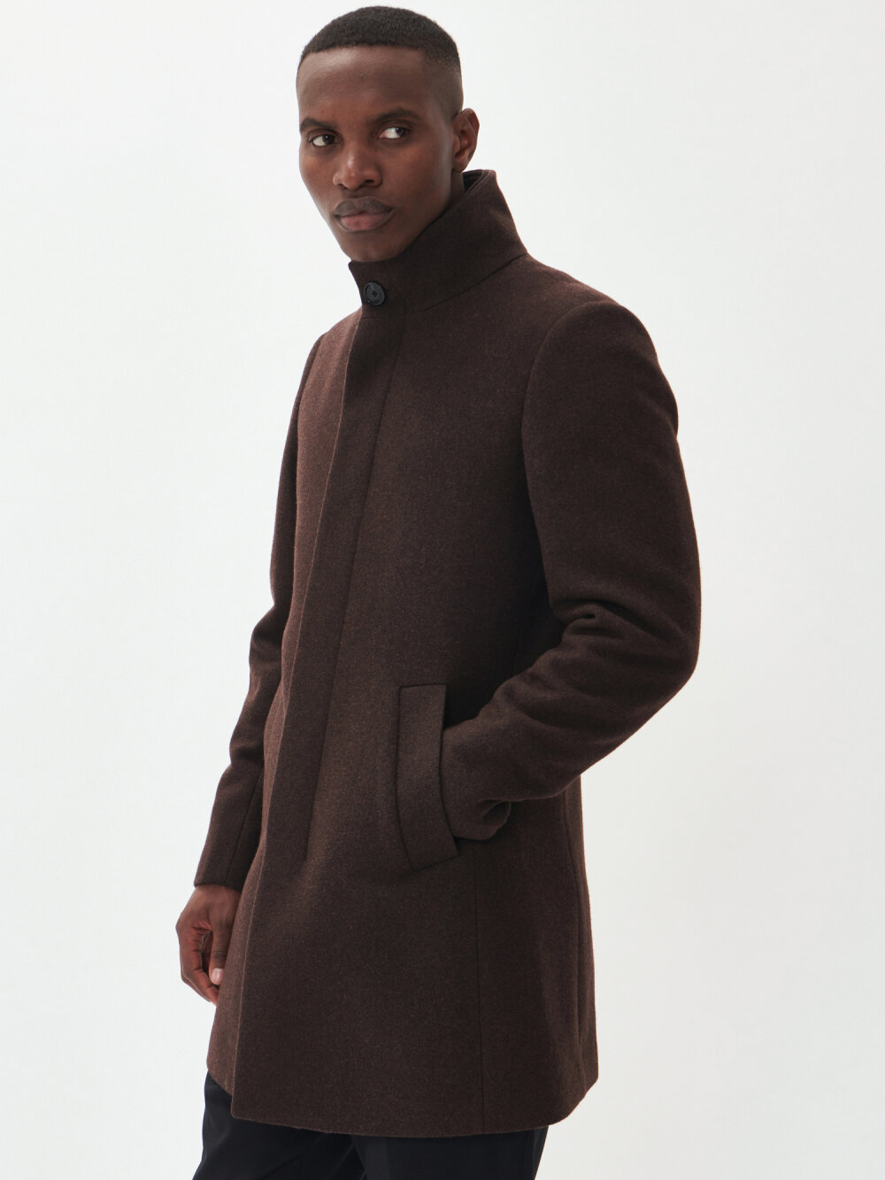 Matinique - Harvey N Classic wool Frakke