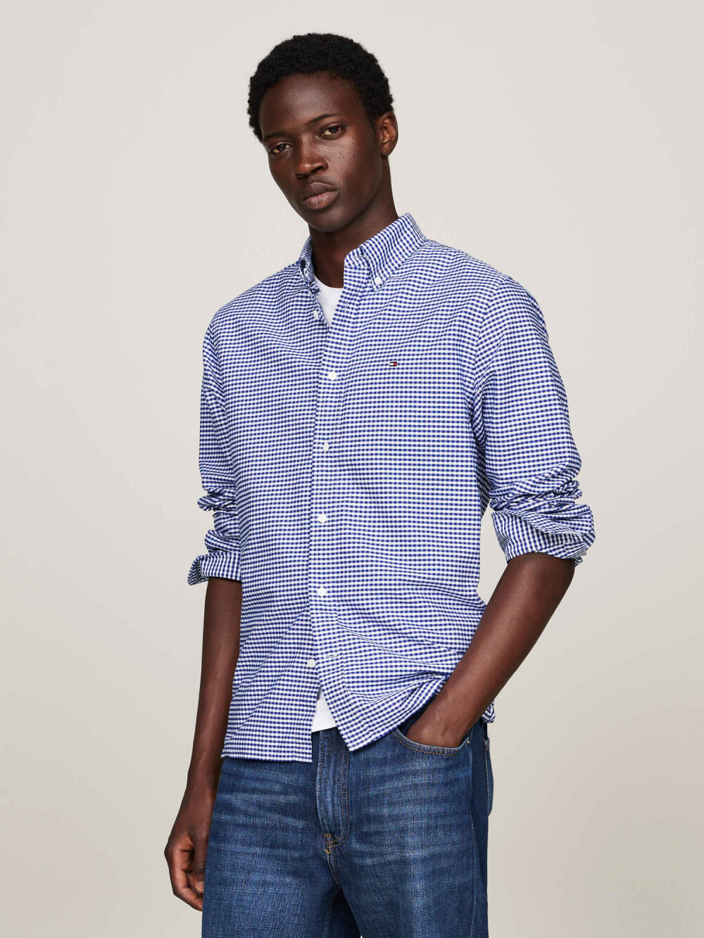 Tommy Hilfiger - HERITAGE OXFORD GINGHAM RF SHIRT