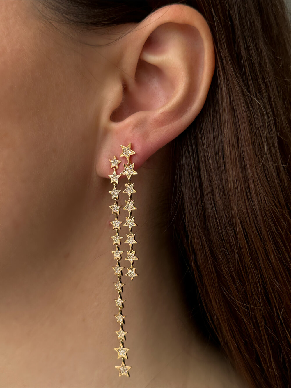 Pico - Shooting Star Petite Studs Øreringe