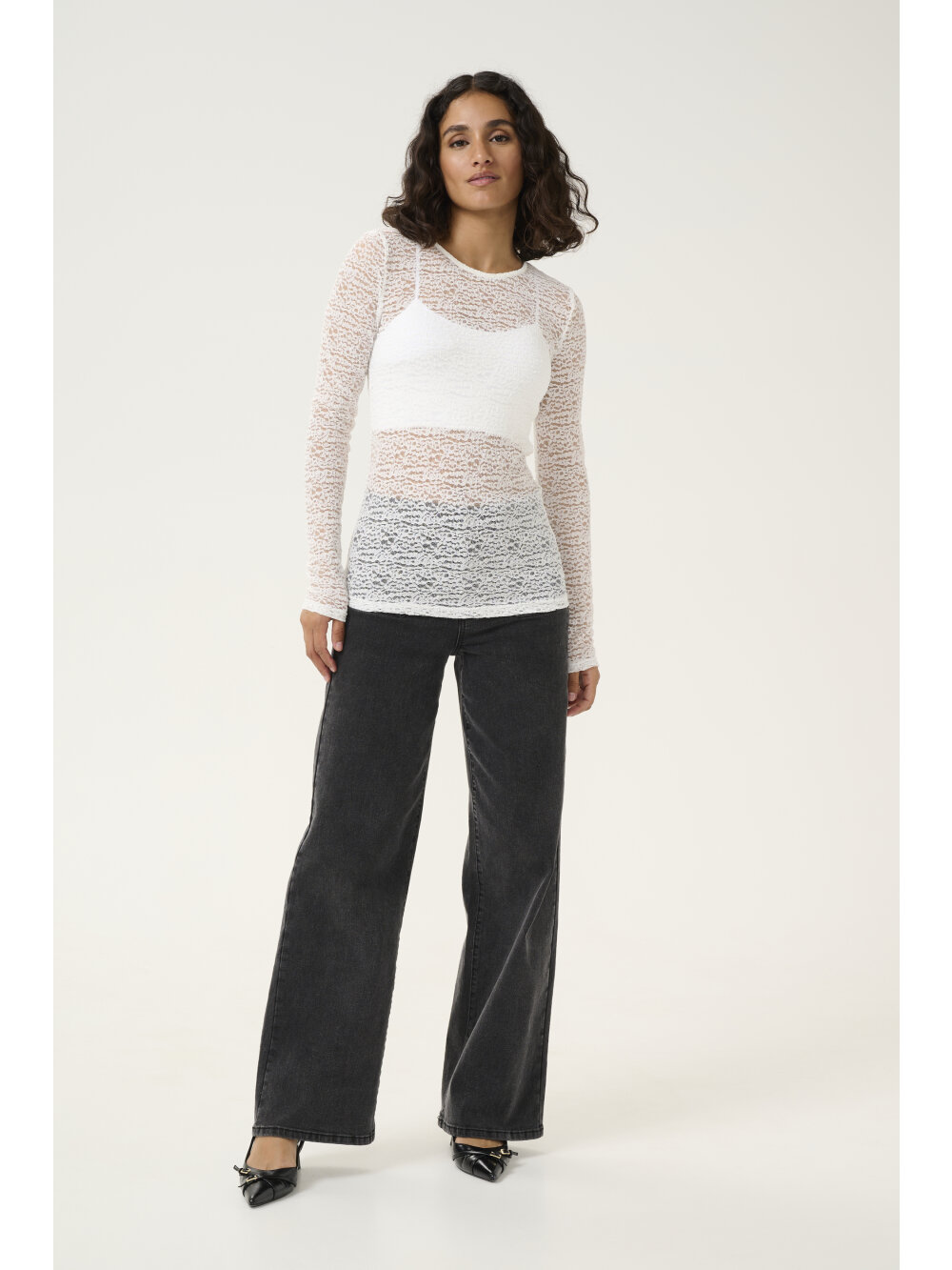 Kaffe - KAlinda Lace T-Shirt