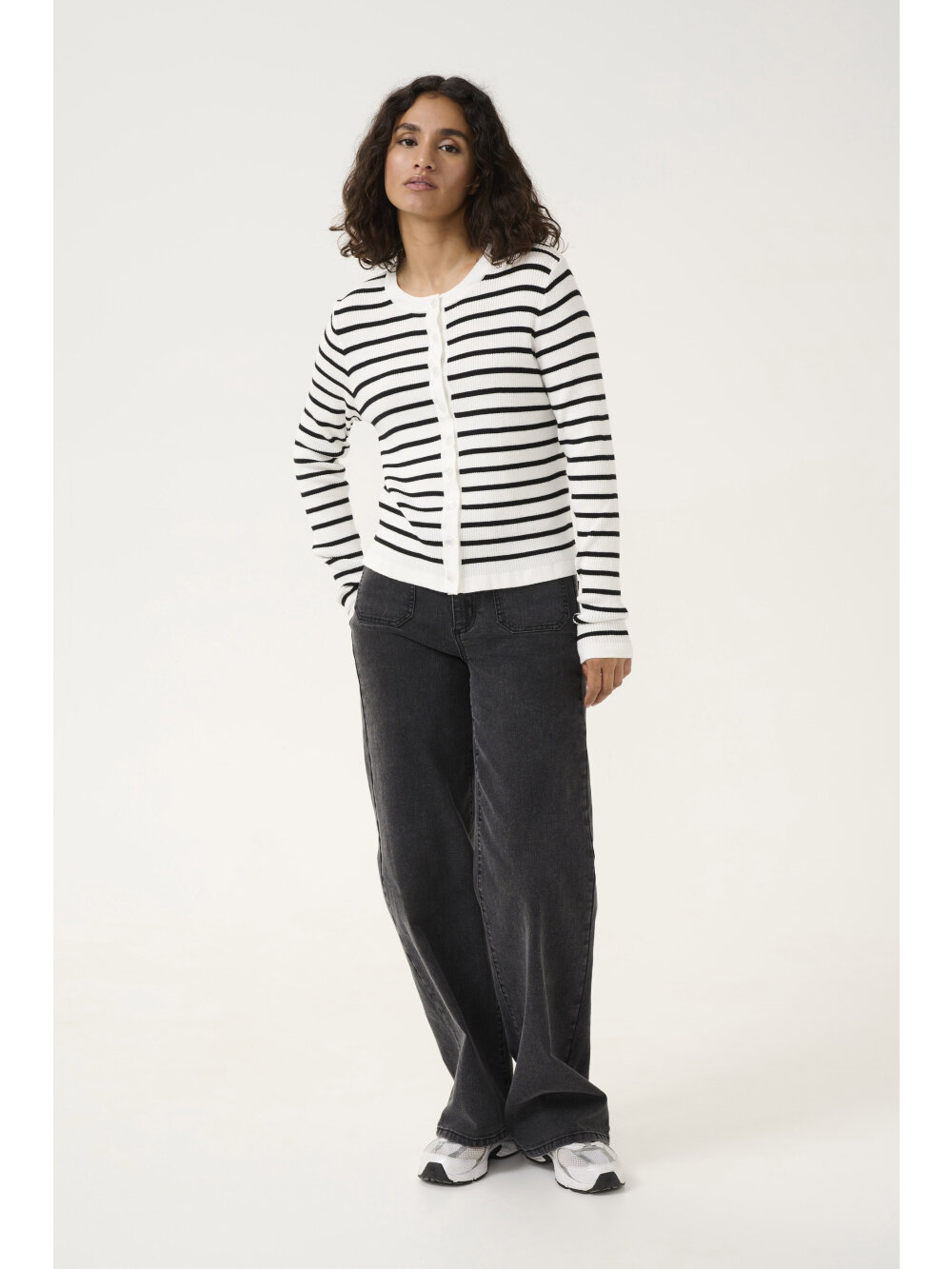 Kaffe - KAlilibeth Stripe Cardigan