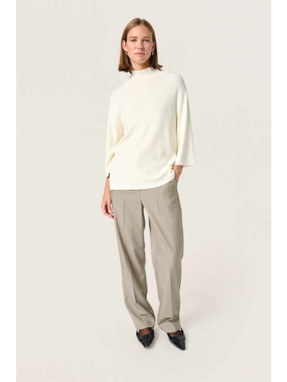 Soaked In Luxury - SLIndianna High Neck Pullover