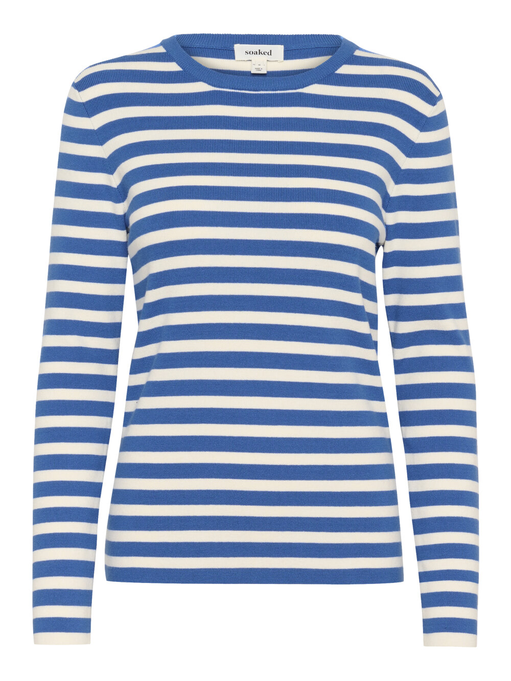 Soaked In Luxury - SLSpina Striped Crew Neck Pullover