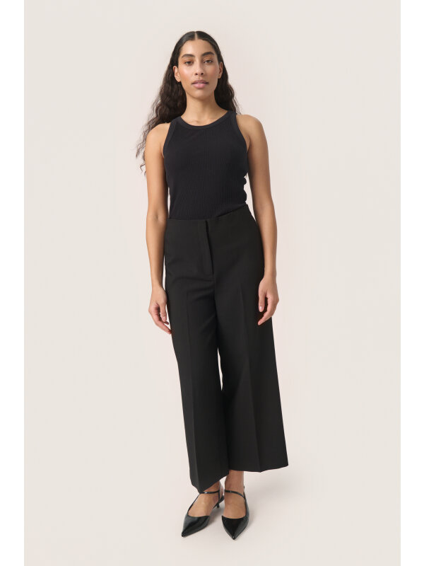 Soaked In Luxury - SLCorinne Wide Cropped Pants