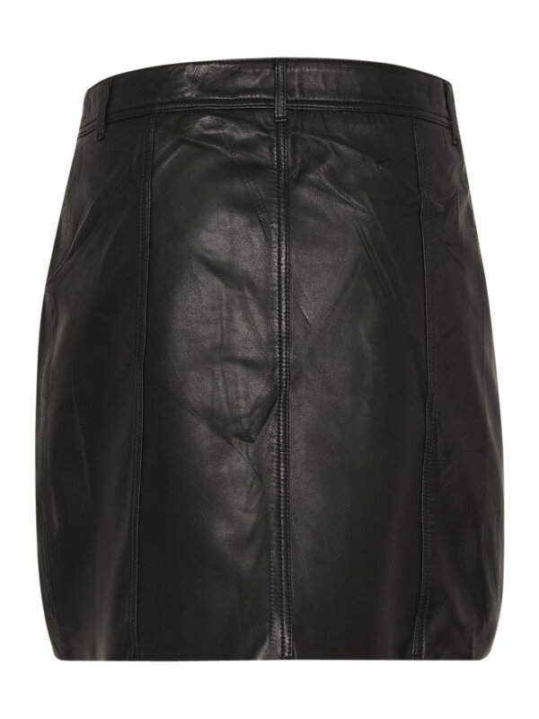 Culture - CUclaudette canja Leather Skirt