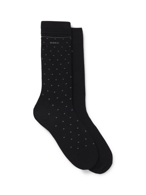 Hugo Boss - 2P RS Dots VI Bamboo Strømper