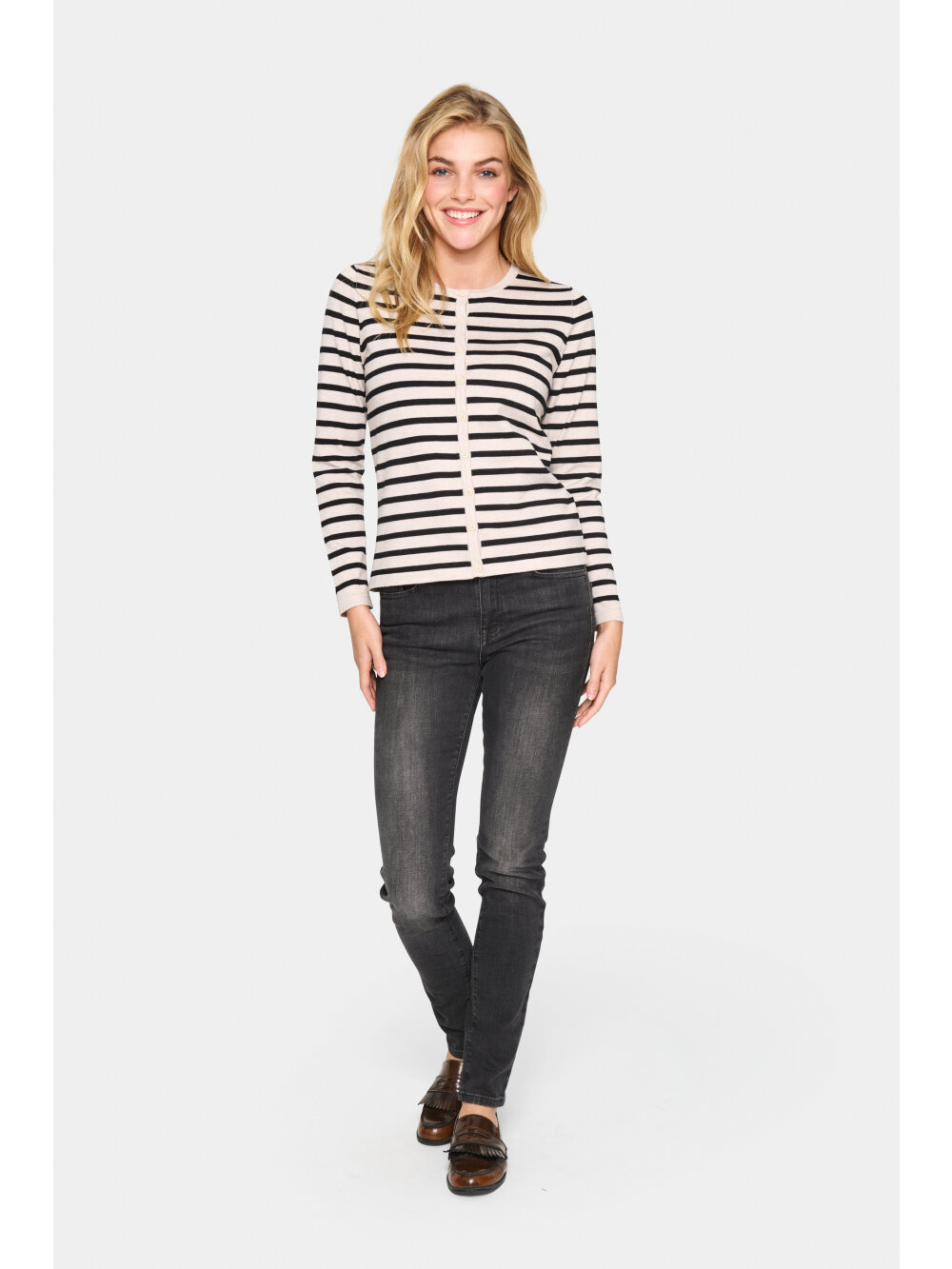 Saint Tropez - MilaSZ Striped Cardigan