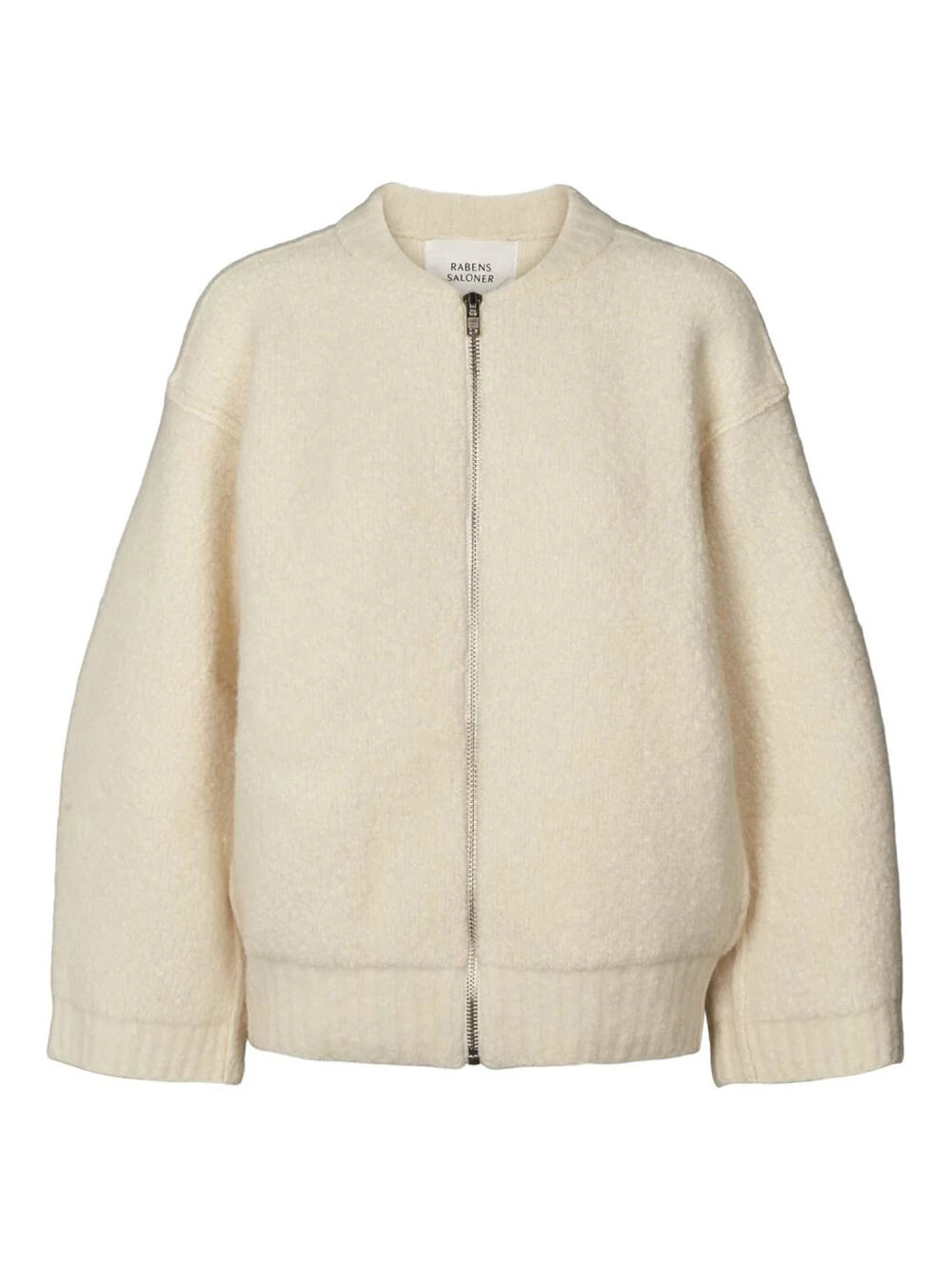 Rabens Saloner - Sheepskin knit bomber Jakke