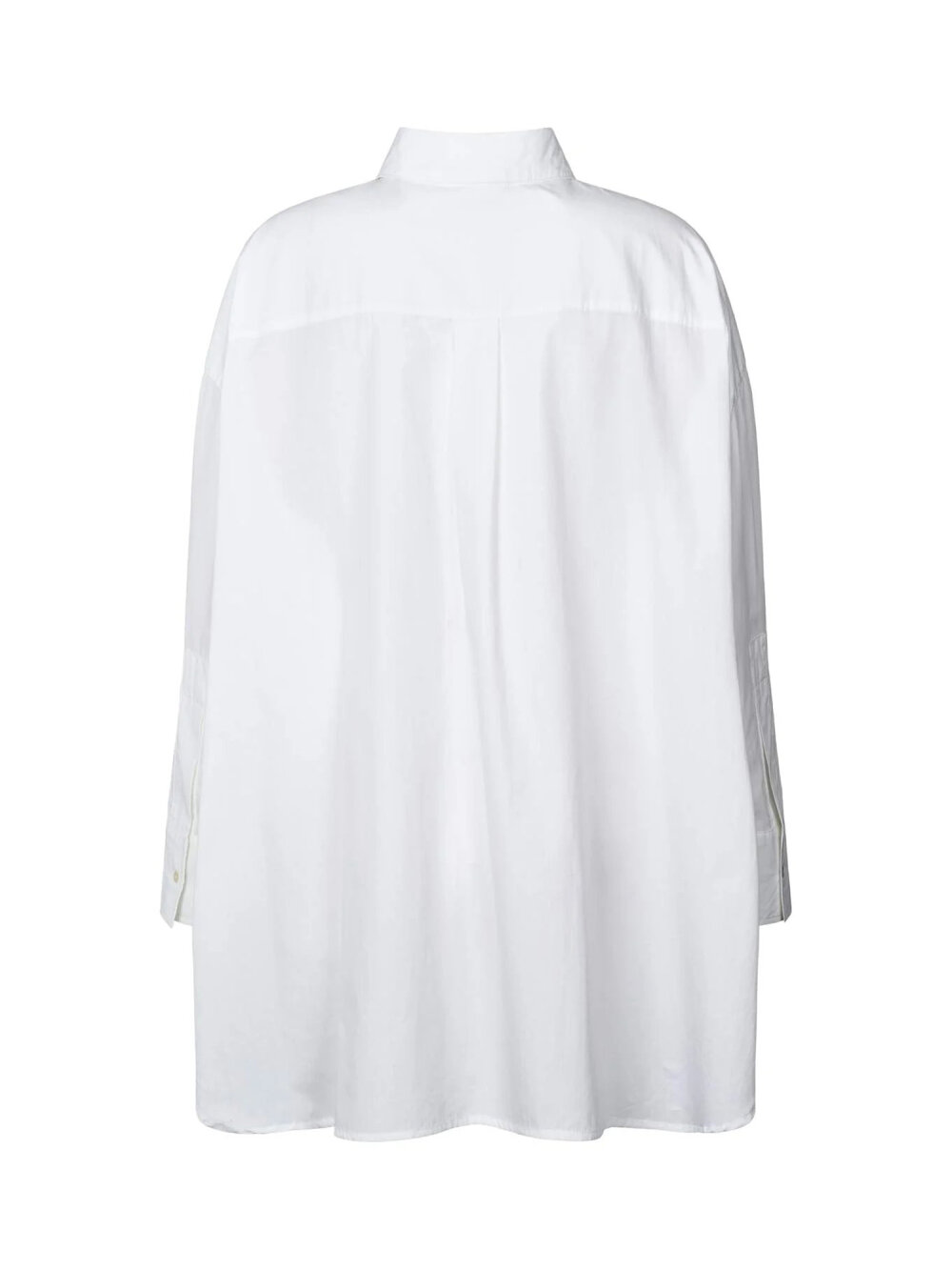 Rabens Saloner - Poplin oversized Skjorte