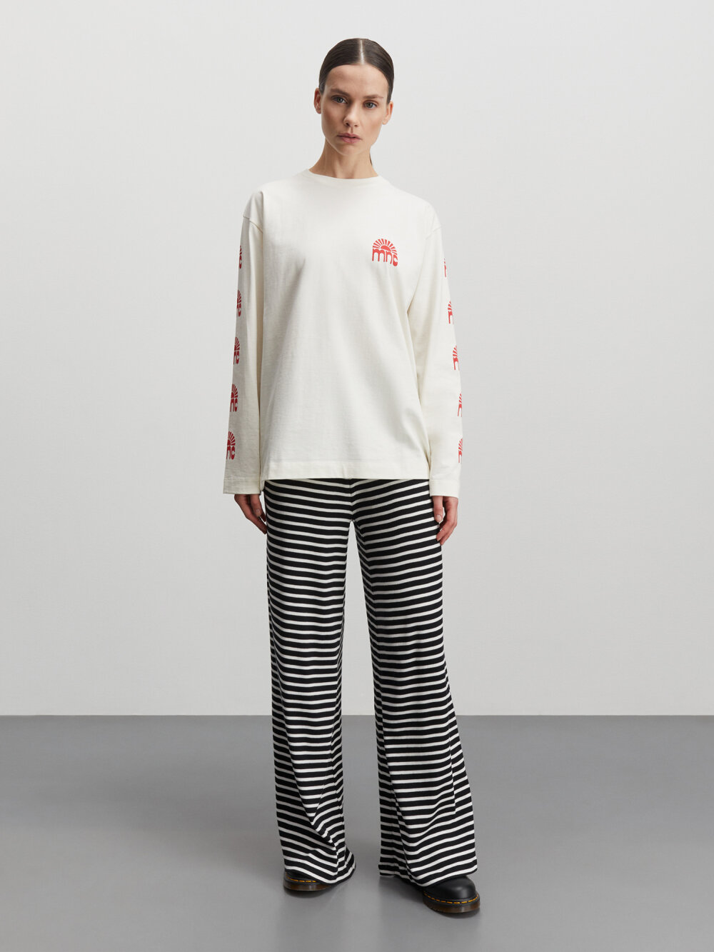 Mads Nørgaard - Cotton Stripe Veran Bukser