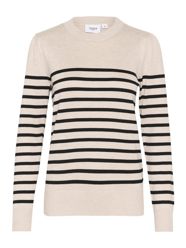 Saint Tropez - MilaSZ LS Striped Pullover