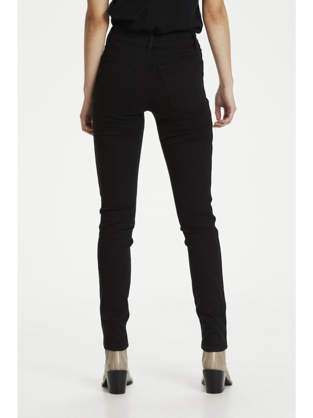 Gestuz - MaggieGZ MW skinny jeans NOOS black