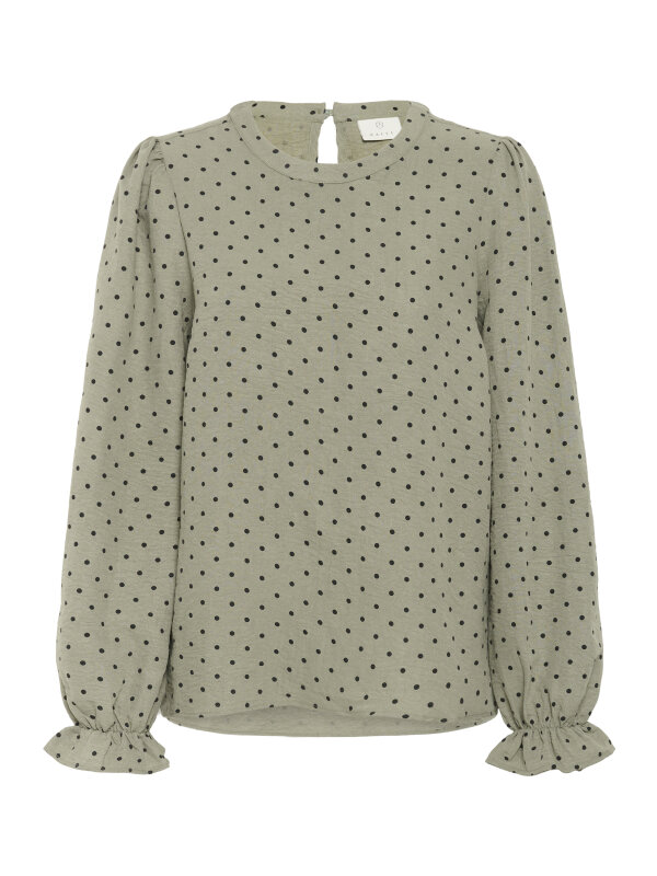 Kaffe - KArita Round Neck Printed Blouse