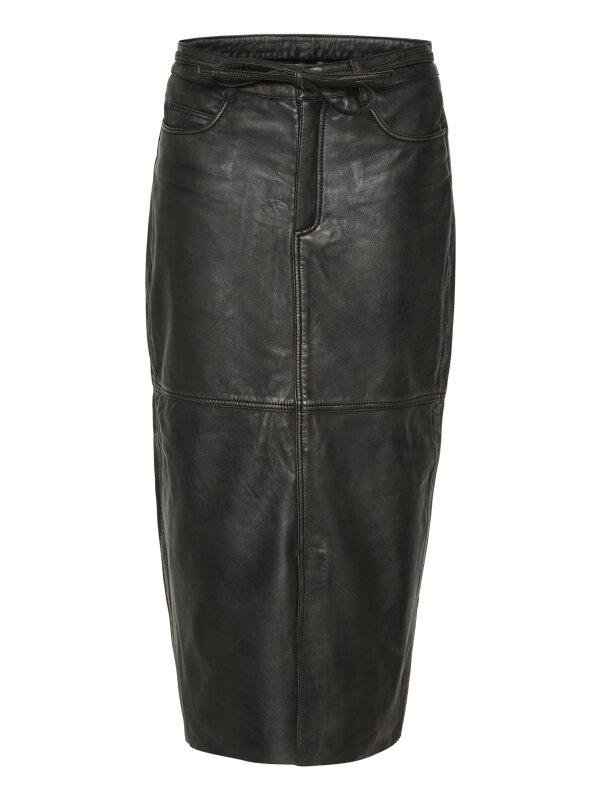 Kaffe - Kajane Leather Skirt