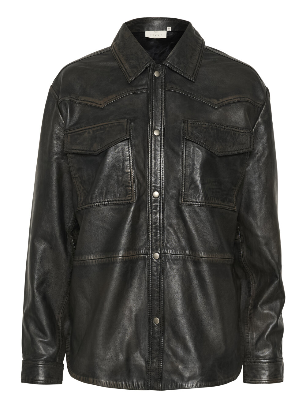 Kaffe - KAjane Leather Shirt