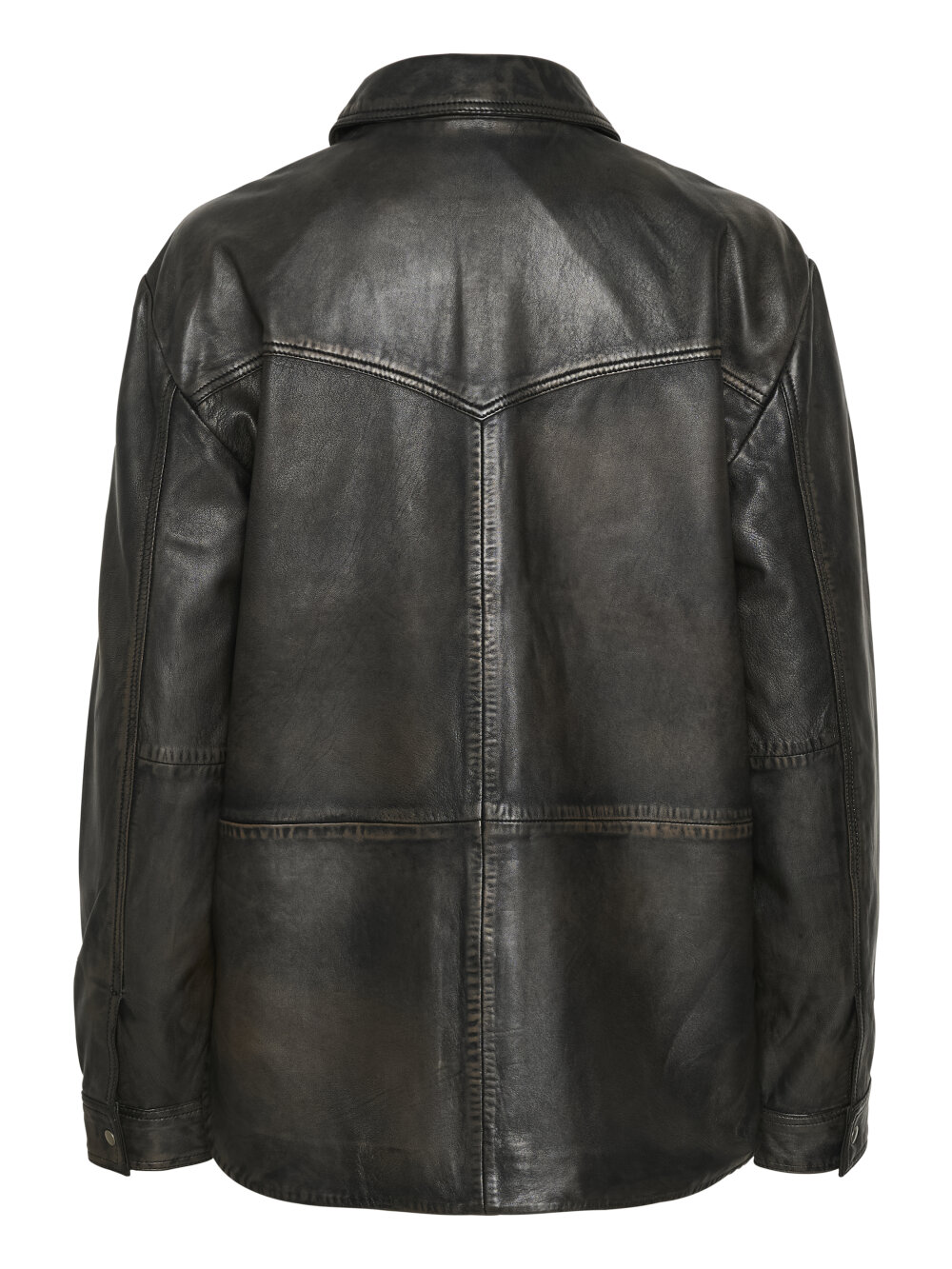 Kaffe - KAjane Leather Shirt