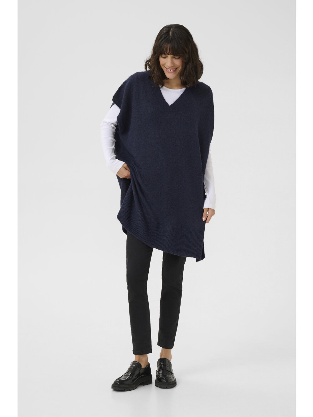 Kaffe - KAannetta Knit Poncho