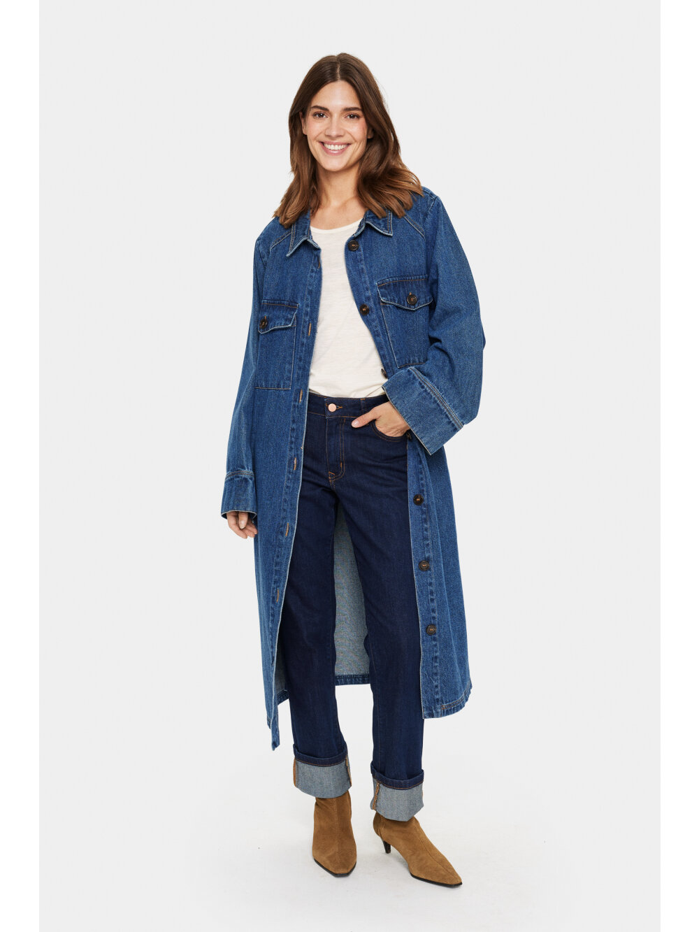 Saint Tropez - IlbaSZ Denim Coat