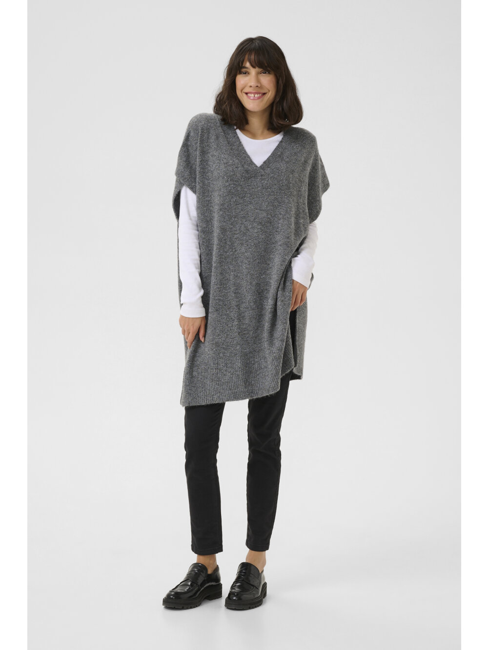 Kaffe - KAannetta Knit Poncho