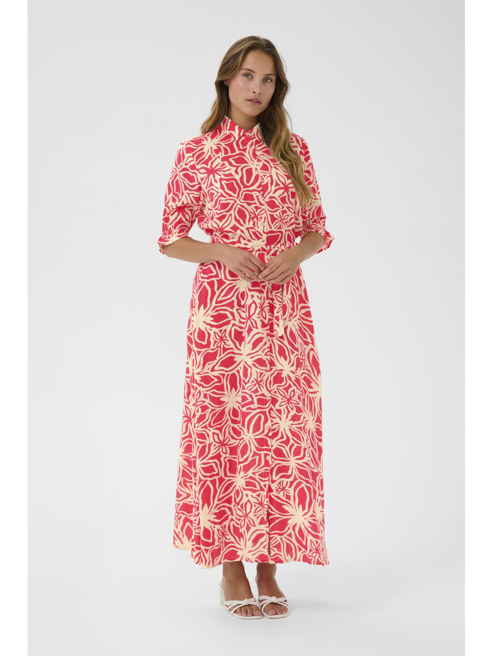 Kaffe - KAmira Plain Weave Dress Printed