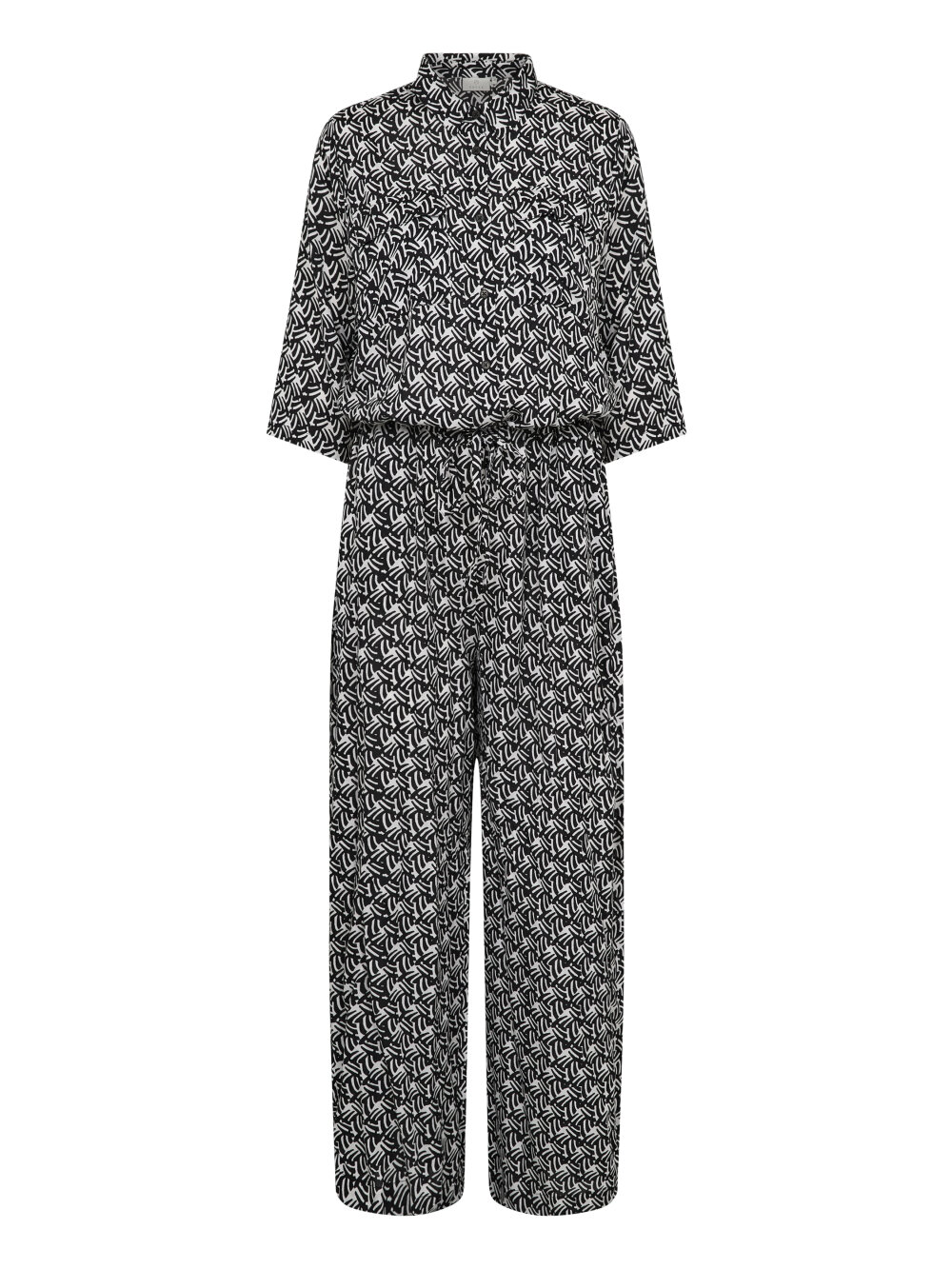 Kaffe - KAsanne Plain Weave Jumpsuit Printed