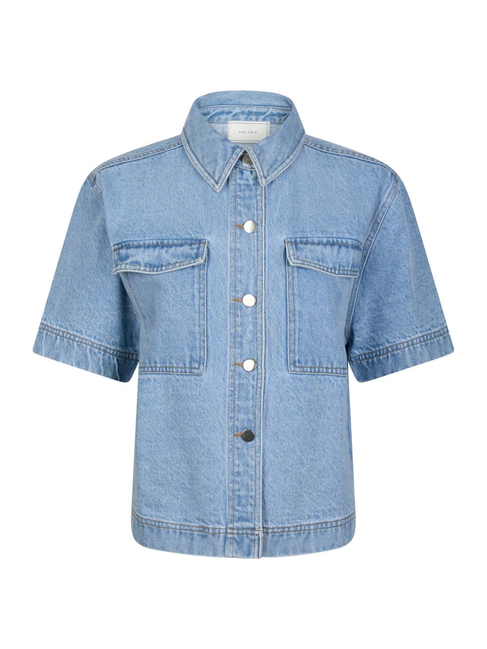 Neo Noir - Tiki Denim Bluse