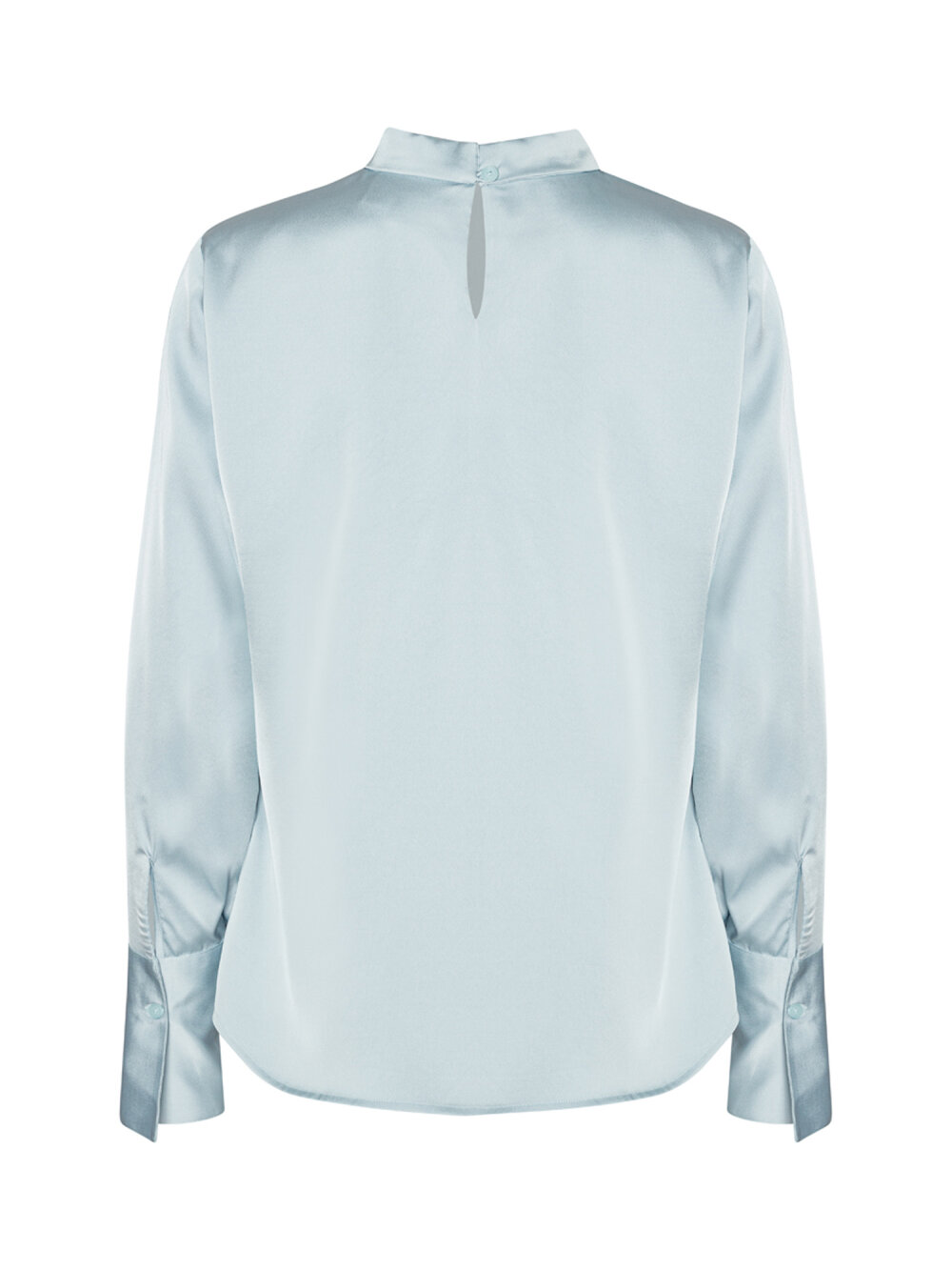 Karmamia Copenhagen - Tara Bluse Hammered Sky