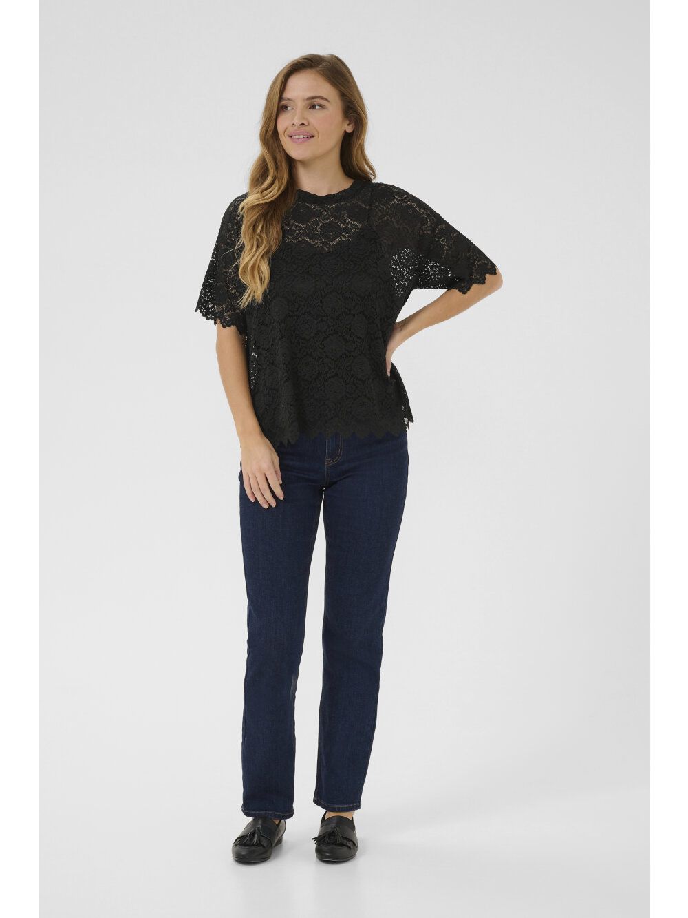 Kaffe - KAjaiden Lace T-Shirt