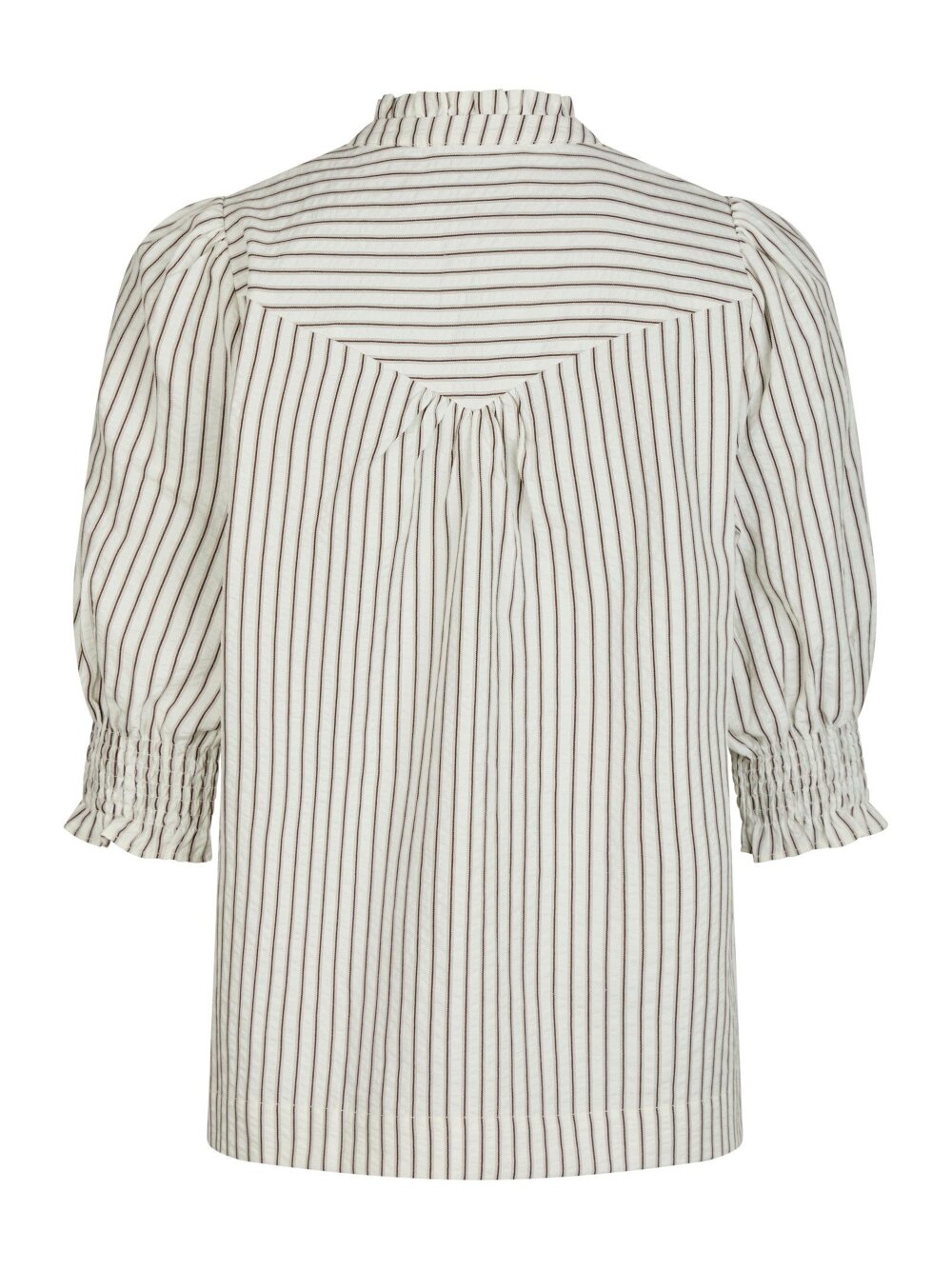 Neo Noir - Diana Crepe Stripe Bluse