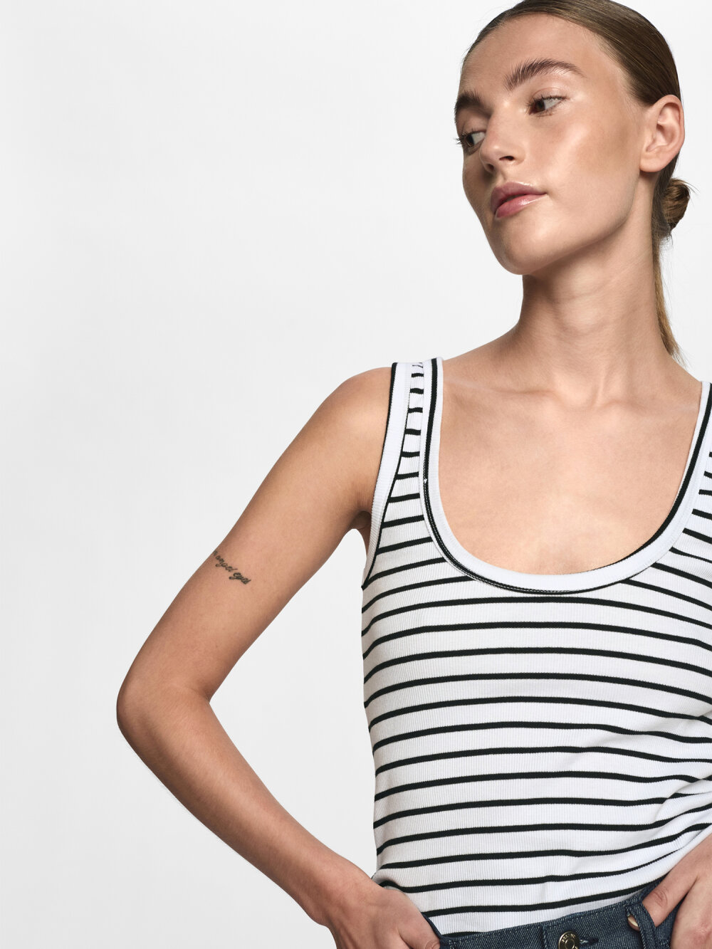 Gestuz - DrewGZ sl reversible stripe Top