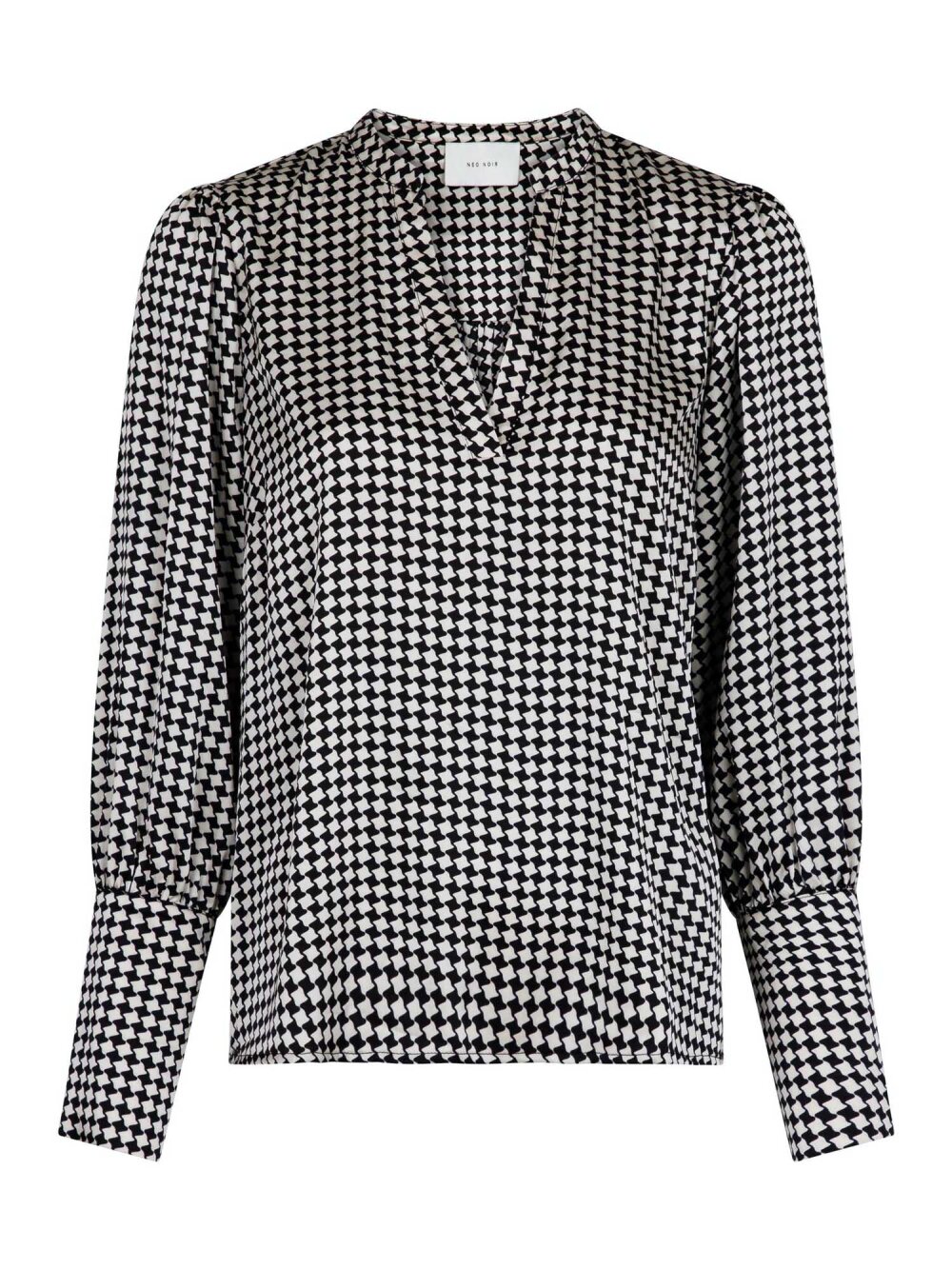 Neo Noir - Herdis Shell Grid Bluse 