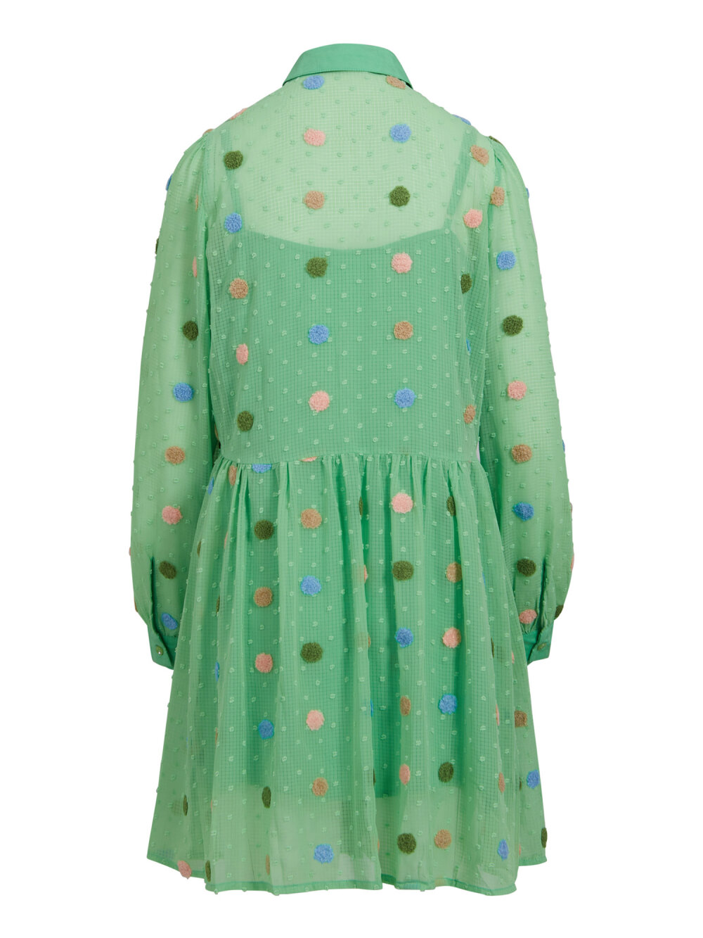 Coster Copenhagen - Short dress with dot texture