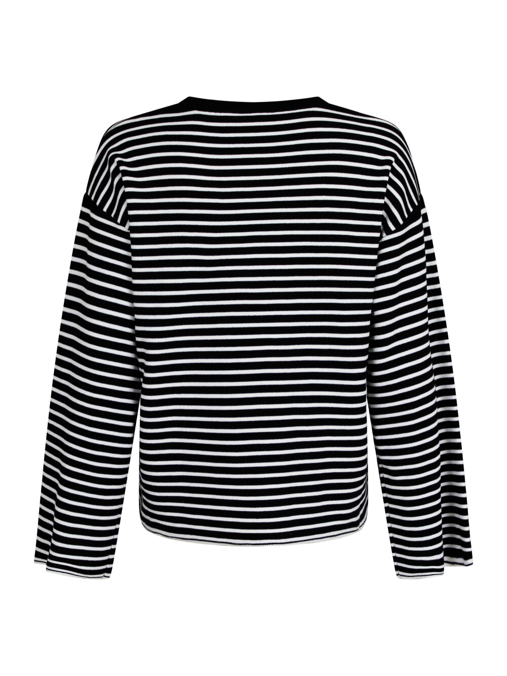 Neo Noir - Enna Stripe Strikbluse 