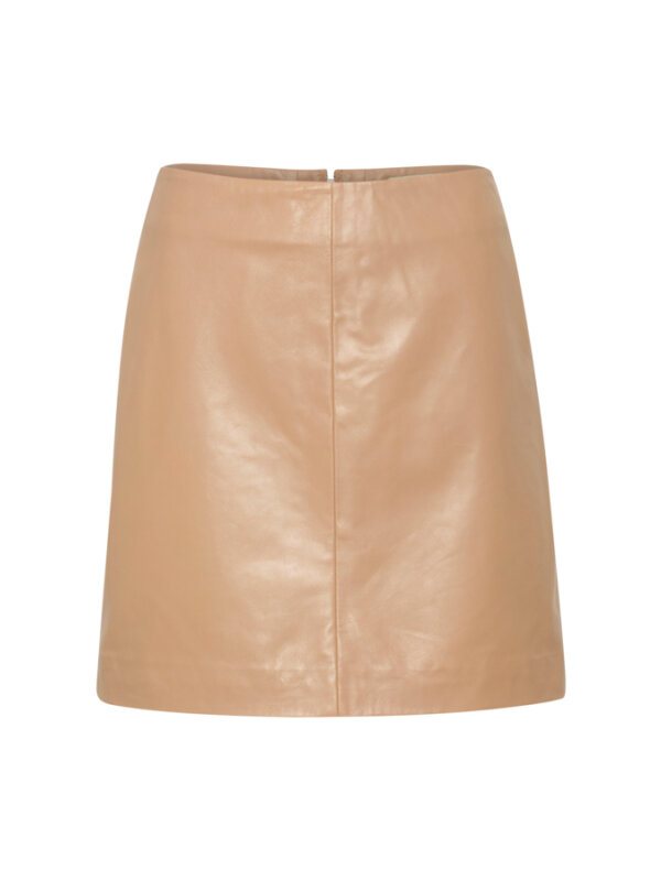 Soaked In Luxury - Olicia Leather Skirt Nederdel