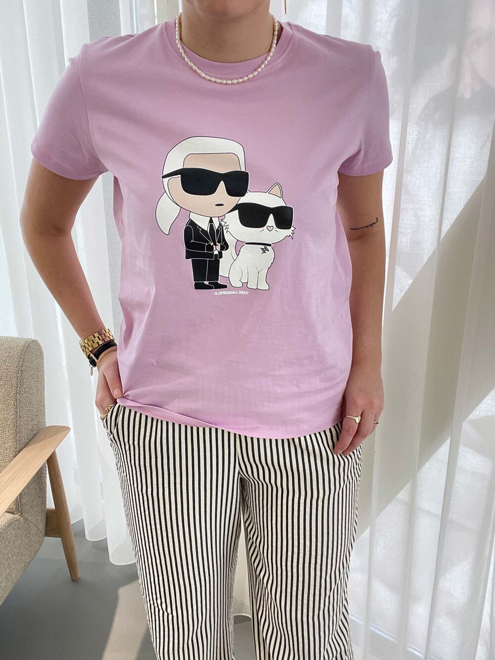 Karl Lagerfeld - IKONIK 2.0 T-SHIRT