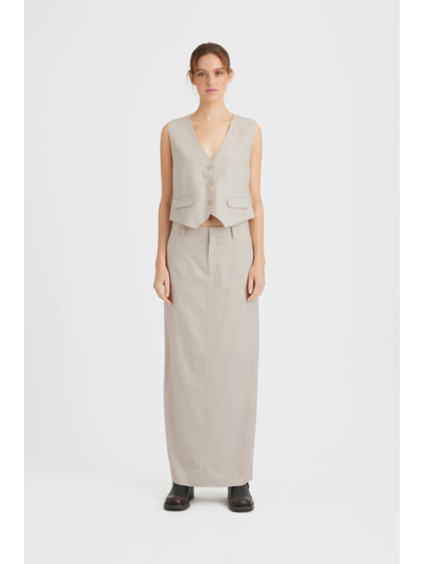 Gestuz - LizaGZ linen HW skirt