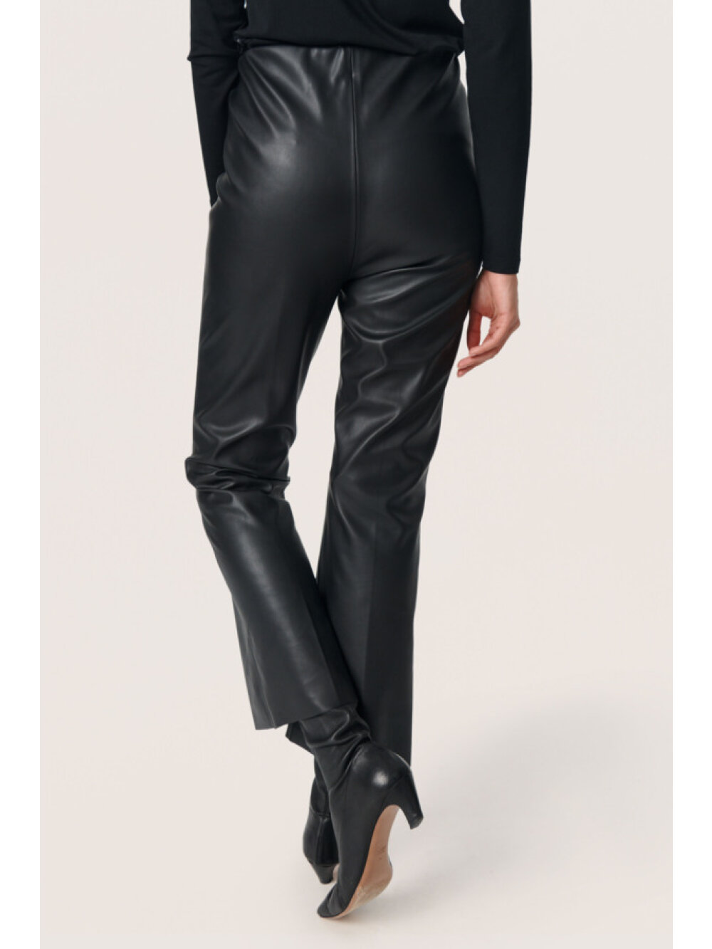 Soaked In Luxury - SLKaylee PU Kickflare Pants