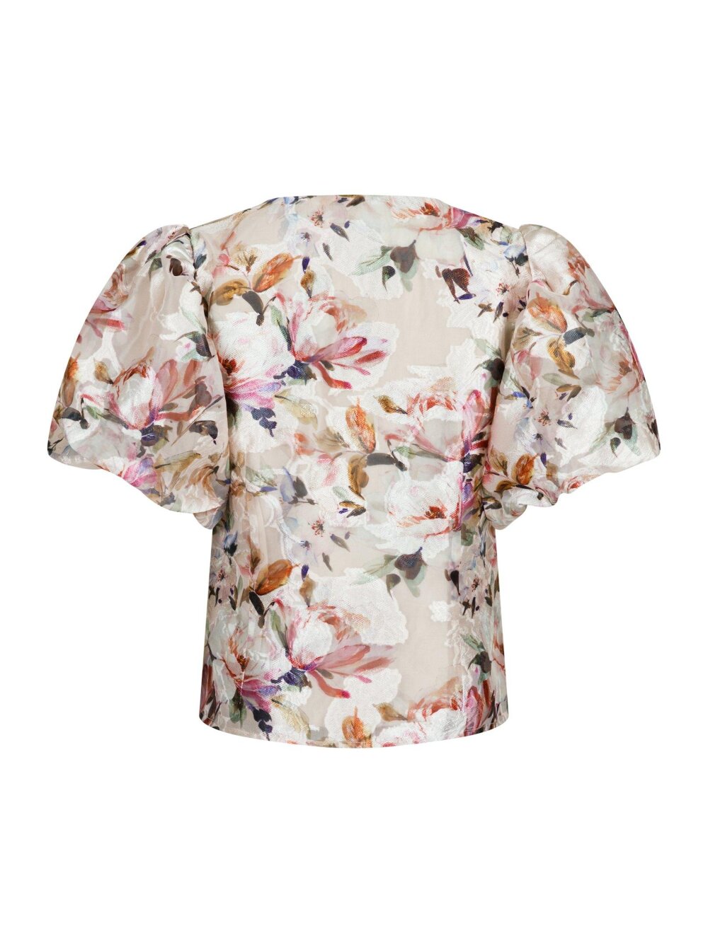 Neo Noir - Camia Brocade Print Bluse