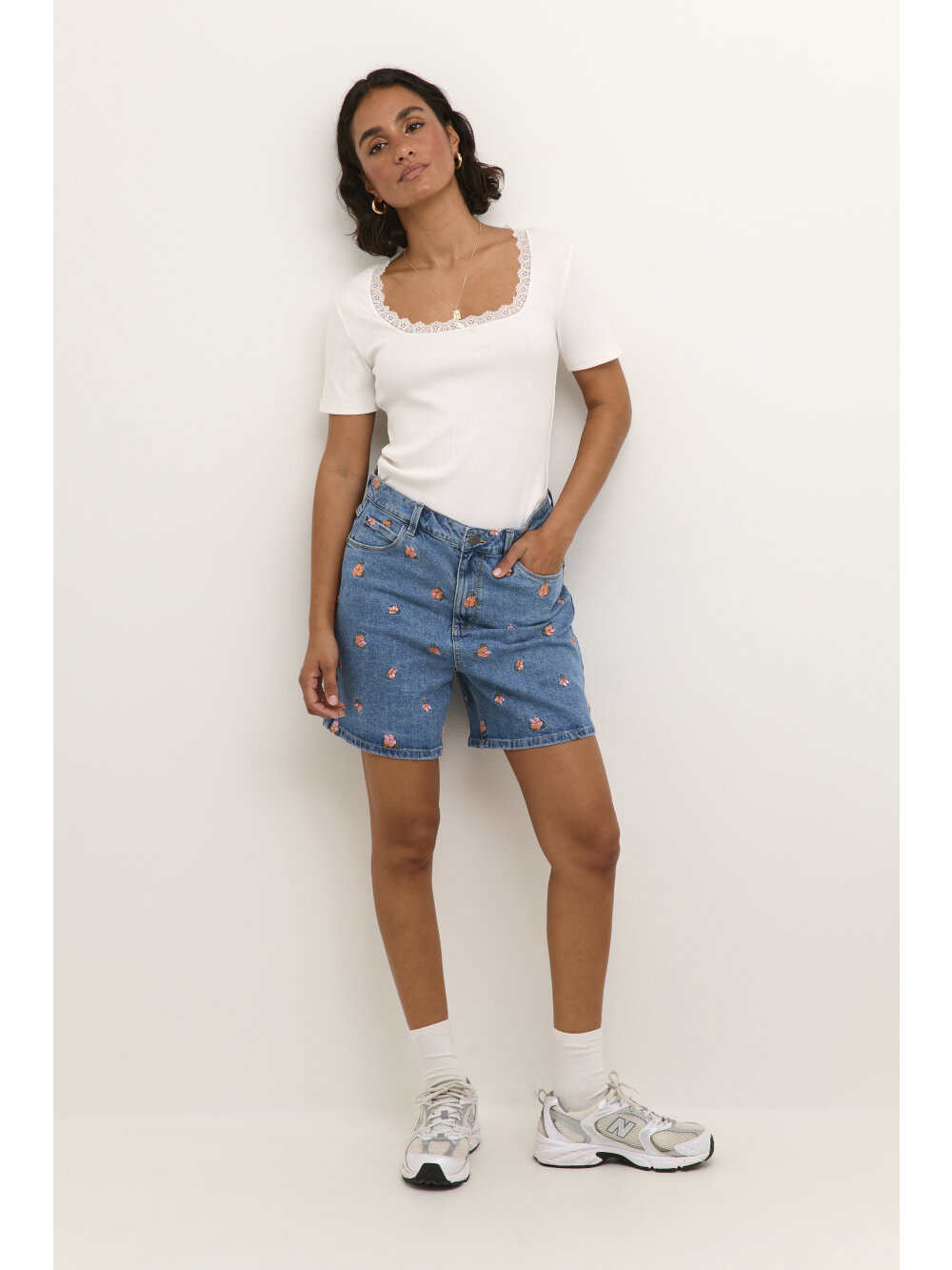 Kaffe - KAbabeth Denim shorts