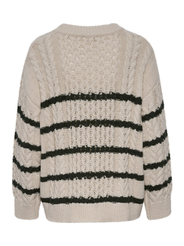 Soaked In Luxury - SLFranna Stripe Pullover Strik