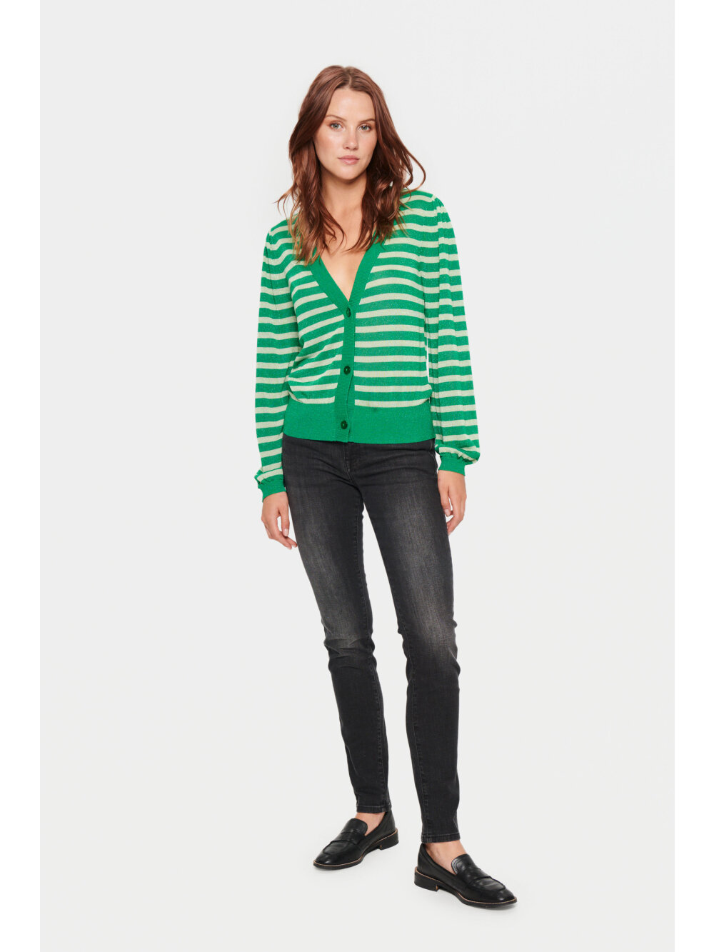 Saint Tropez - XauSZ LS Shimmer Cardigan