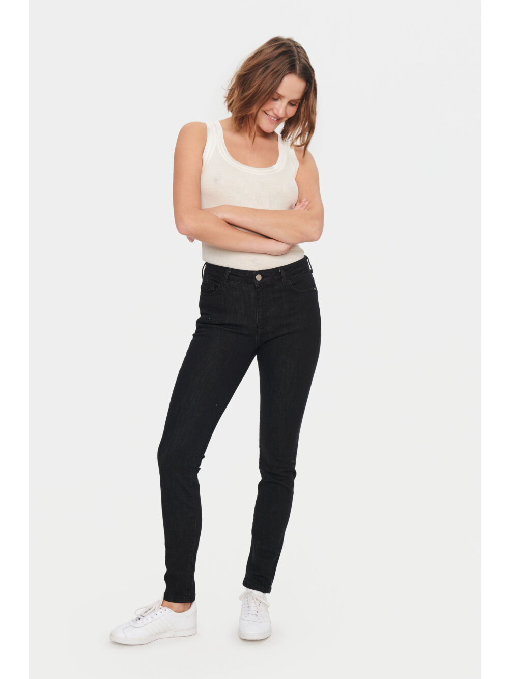 Saint Tropez - MollySZ MW Slim Jeans