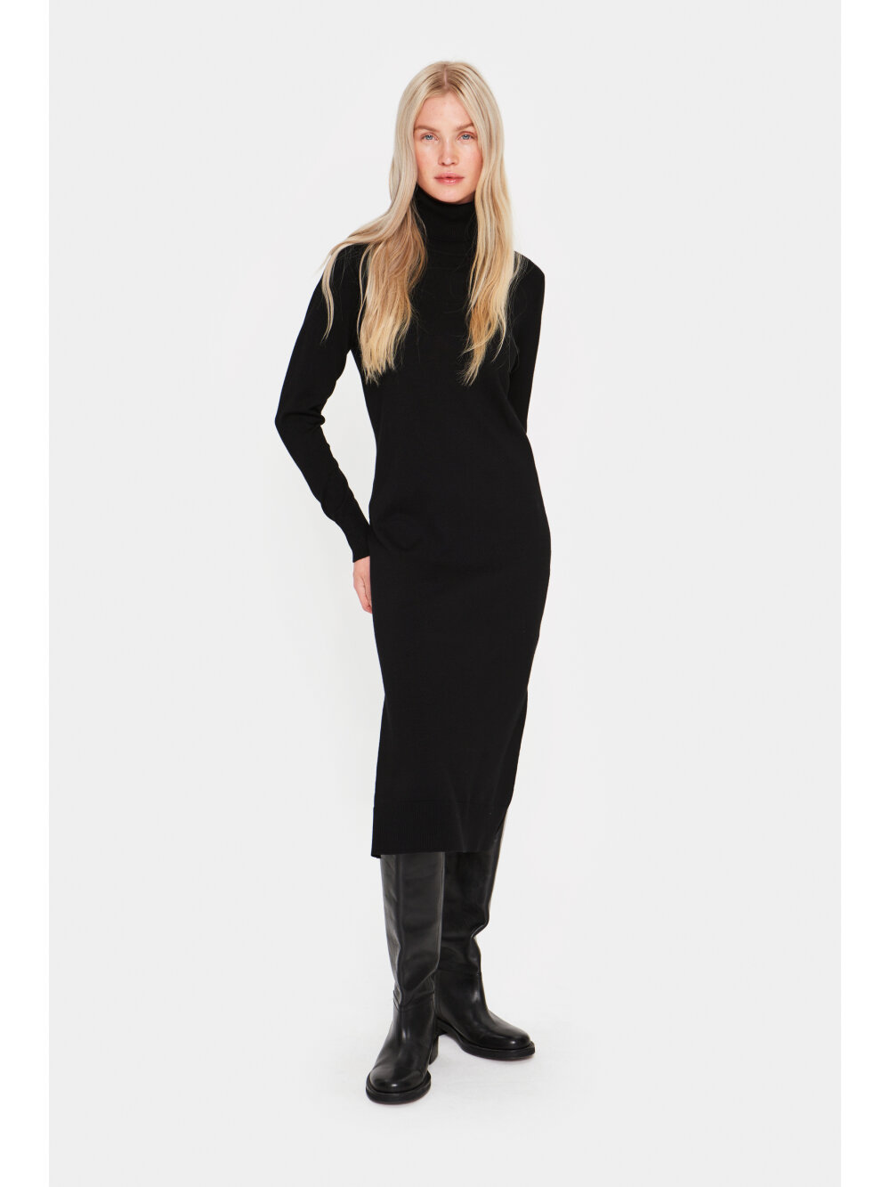 Saint Tropez - MilaSZ Roll Neck Long Dress