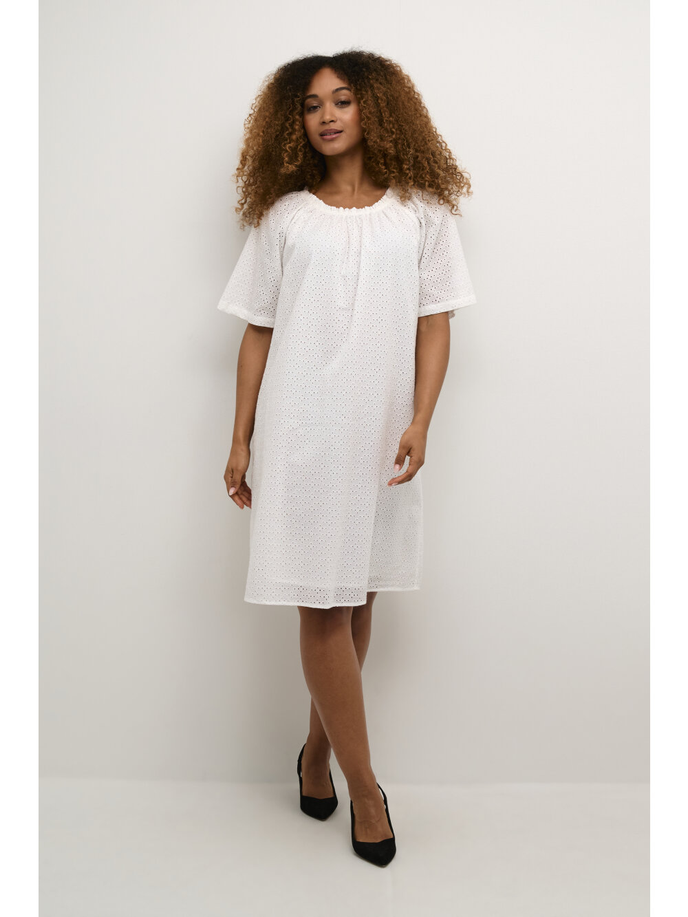 Culture - CUmagdalene Elastic Neck Dress