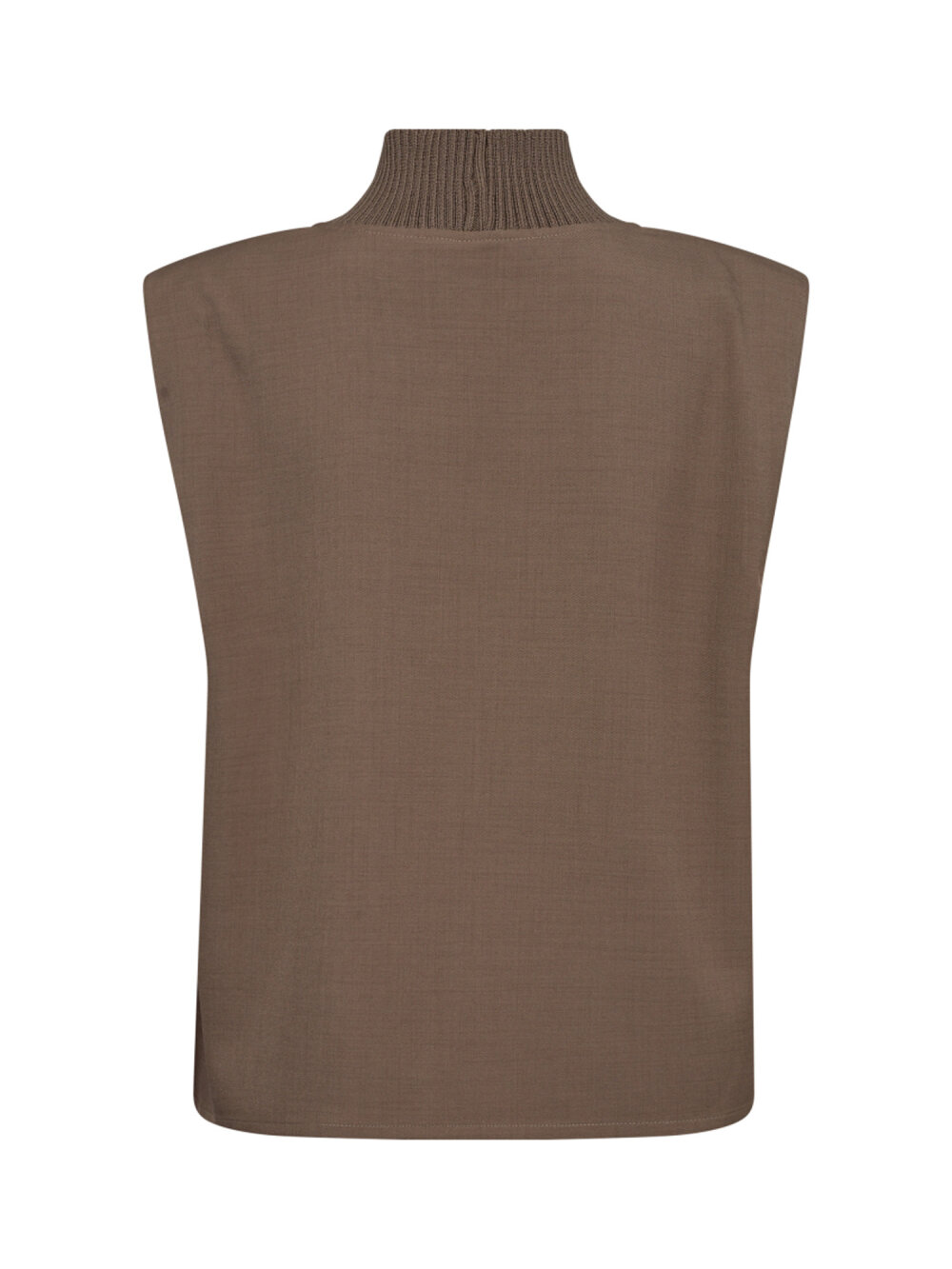 Co´Couture - HopeCC Rib Turtleneck Vest